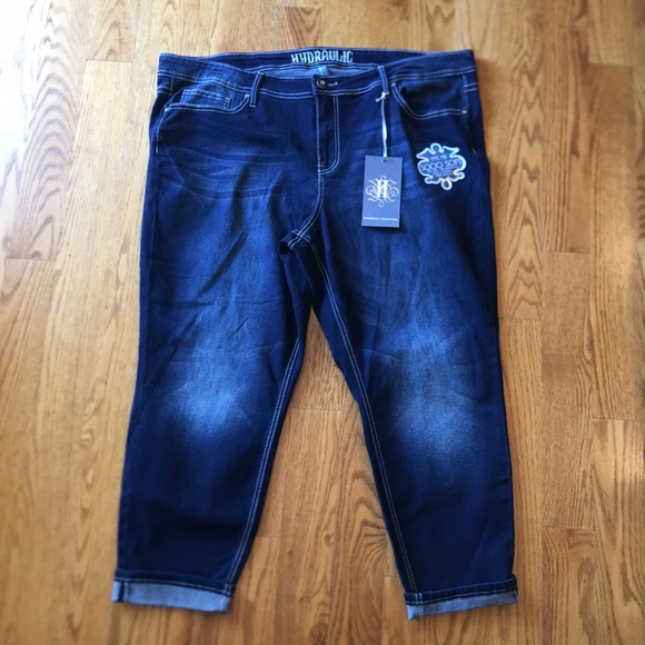 Hydraulic Jeans Nwt Hydraulic Nolita Midrise Curvy Ankle Skinny